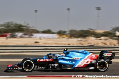 Ocon et Alonso ne sont pas dans le top 10 du jour à Bahreïn