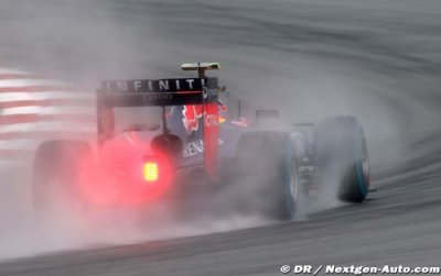 Shanghai L3&nbsp;: Ricciardo le plus rapide sous la pluie