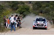 Hyundai continues podium push on penultimate day in Sardinia