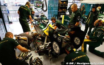 10.000 euros d’amende pour Caterham, rien pour Webber et Schumacher
