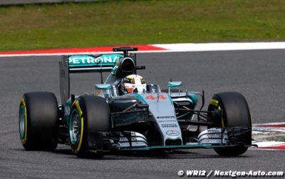 Shanghai&nbsp;: Hamilton bat Rosberg sur le fil pour la pole
