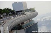 Smoke haze over Singapore for GP