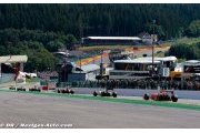 Spa, première course 2014 plus rapide que 2013