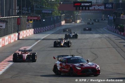 Leclerc révèle avoir évité un chat errant lors du Sprint F1