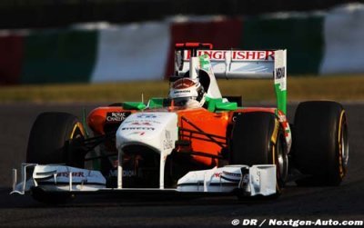 Force India perd quatre points sur Sauber