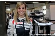 Susie Wolff voit son rôle accru chez Williams