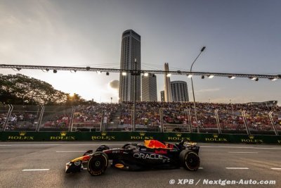 Horner est ’très confus’ quant au rythme de Red Bull à Singapour