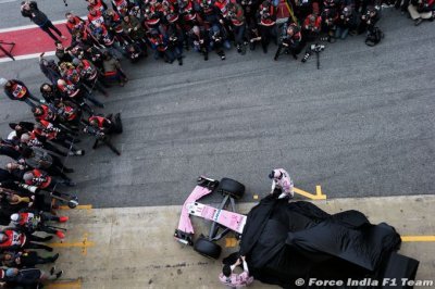 Racing Point confirme qu’elle ne présentera que sa livrée