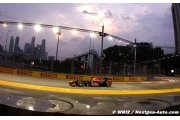 Red Bull Racing wins under the lights of Singapore