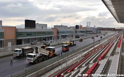 Corée&nbsp;: le circuit est bon pour le service