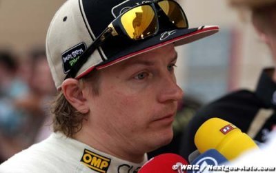Raikkonen aime la F1, mais pas les médias