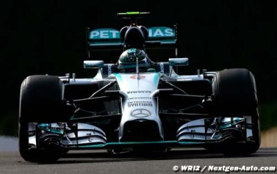 Rosberg&nbsp;: ca glisse plus que l’année passée dans les virages