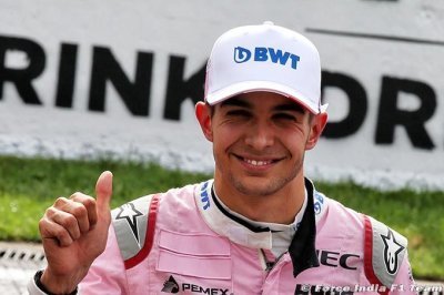Ocon est heureux du second souffle repris par Racing Point Force India