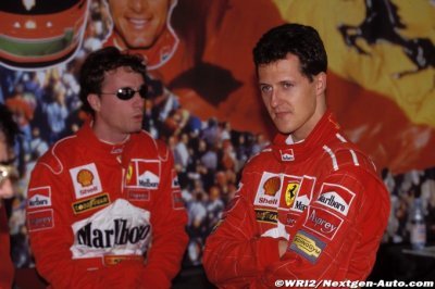 Irvine&nbsp;: Schumacher avait un talent incroyable que je ne pouvais pas copier