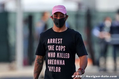 Hamilton&nbsp;: ’J’espère que j’encourage les gens’ à parler ouvertement