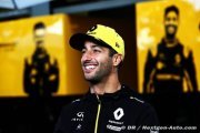 Ricciardo ne pense pas qu'il doit changer de style de pilotage chez Renault