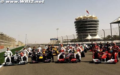 Les équipes de F1 disent non pour une photo de groupe avec toutes les monoplaces