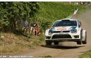 Allemagne : Latavala meilleur temps du shakedown, Neuville en tonneaux
