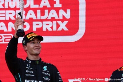 Russell alias ’Mr&nbsp;Consistency’ ne s’attendait pas à finir 3e à Bakou