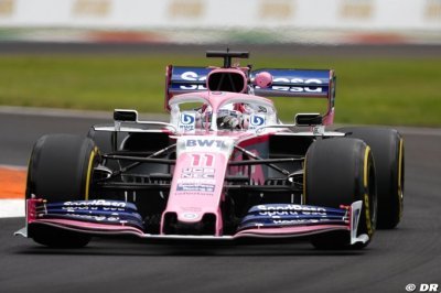 Une bonne journée pour Racing Point malgré une sortie de Pérez
