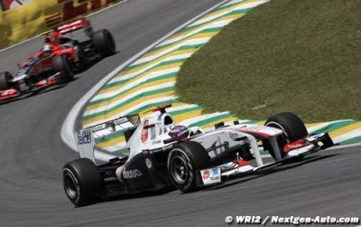 Sauber seal seventh place 
