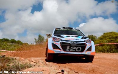 Hyundai shows positive pace after opening stages in Spain