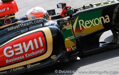 Grosjean ne ressent rien de spécial avec le long empattement