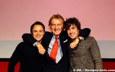 Montezemolo souhaite le meilleur à Alonso et Massa