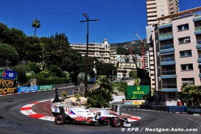 Une bonne première journée pour Haas F1 au GP de Monaco