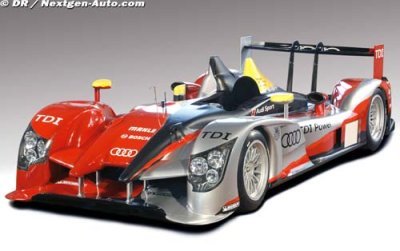 Nouvelles couleurs pour l’Audi R15 Plus