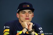 Verstappen : Pas de regrets concernant l'incident avec Ocon