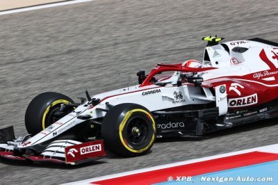 De la fiabilité et un bon ressenti&nbsp;: les 125 tours de Giovinazzi enchantent Alfa