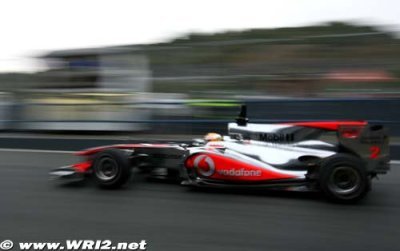 Hamilton frustré par la météo de Jerez