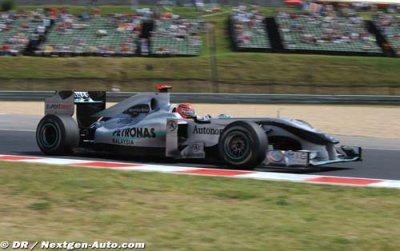 Mercedes a eu une course mouvementée