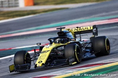 Hulkenberg sets fastest time of week as first test ends in Barcelona