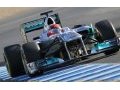 Jerez, jour 2 : Schumacher finit en tête de la séance