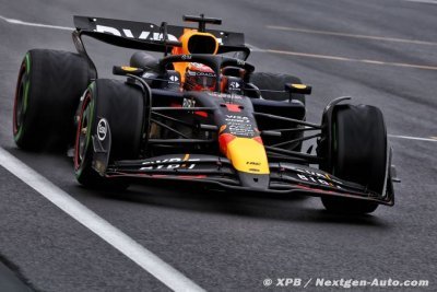 Verstappen ’ne sait pas’ s’il sera aussi rapide sur le sec qu’en qualifs