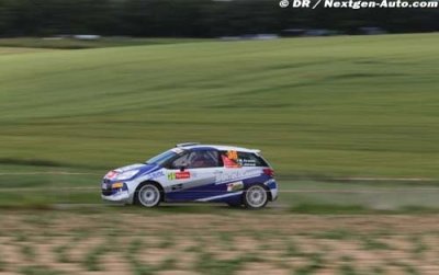 Jean-Mathieu Leandri au deuxième rang des DS3 R3 à Ypres
