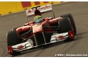 Massa quickest at the end of day one