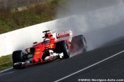 Raikkonen n'a pas pu se faire une opinion sur les pneus pluie