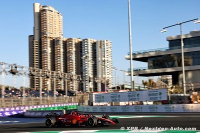 Jeddah, FP2: Leclerc continues to set the pace in delayed 2nd practice