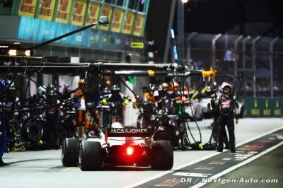 Les changements de fuseaux horaires, une épreuve ‘très difficile’ pour Haas et ses mécanos