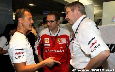 Brawn&nbsp;: Schumi a eu autant d’impact que moi chez Mercedes