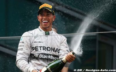 Hamilton&nbsp;: Je n’avais jamais imaginé pouvoir gagner 4 fois de suite