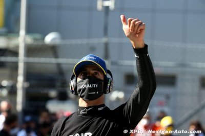 Ricciardo est heureux d’avoir contribué aux progrès de Renault F1