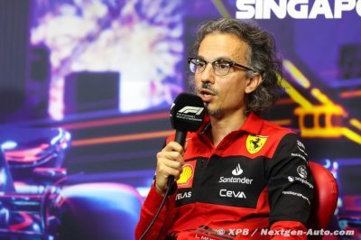Ferrari&nbsp;: Mekies veut terminer au mieux 2022 pour bien préparer 2023