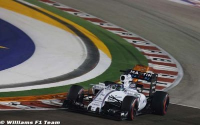 Qualifying - Singapore GP report: Williams Mercedes