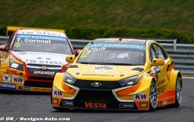 Moscow, FP2: Huff cheers LADA fans with Free Practice 2 best