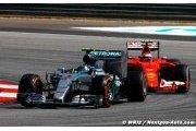 Rosberg : Il faudra compter sur Ferrari et, peut-être, Red Bull