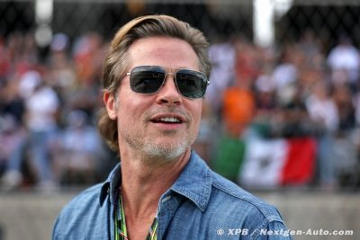 Brad Pitt roulera avec une F1 juste avant le départ à Silverstone